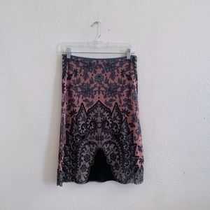 Vintage Vivienne Tam midi skirt
